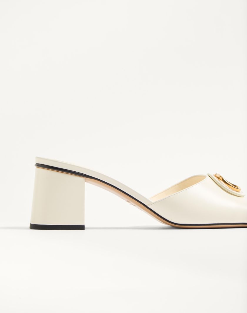 VLOGO SIGNATURE SLIDE SANDAL IN CALFSKIN 60MM - Image 2